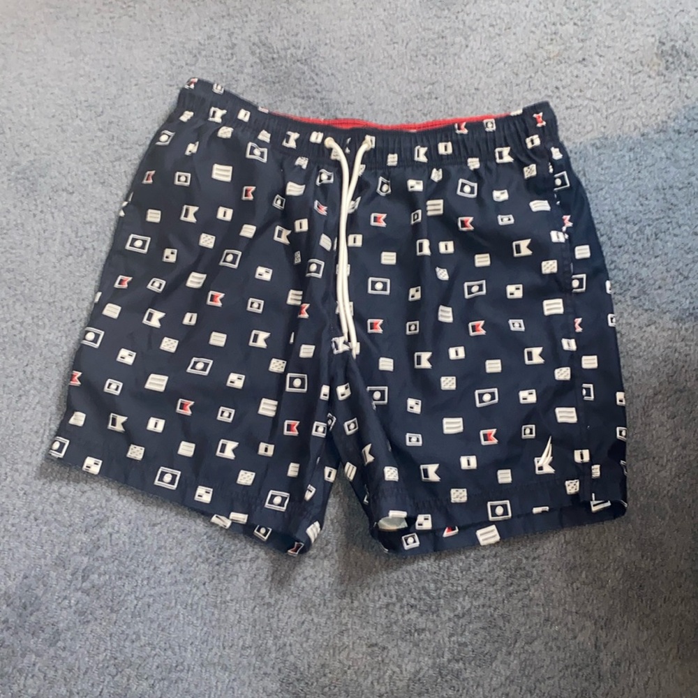 Swim trunks super soft and nice size Large